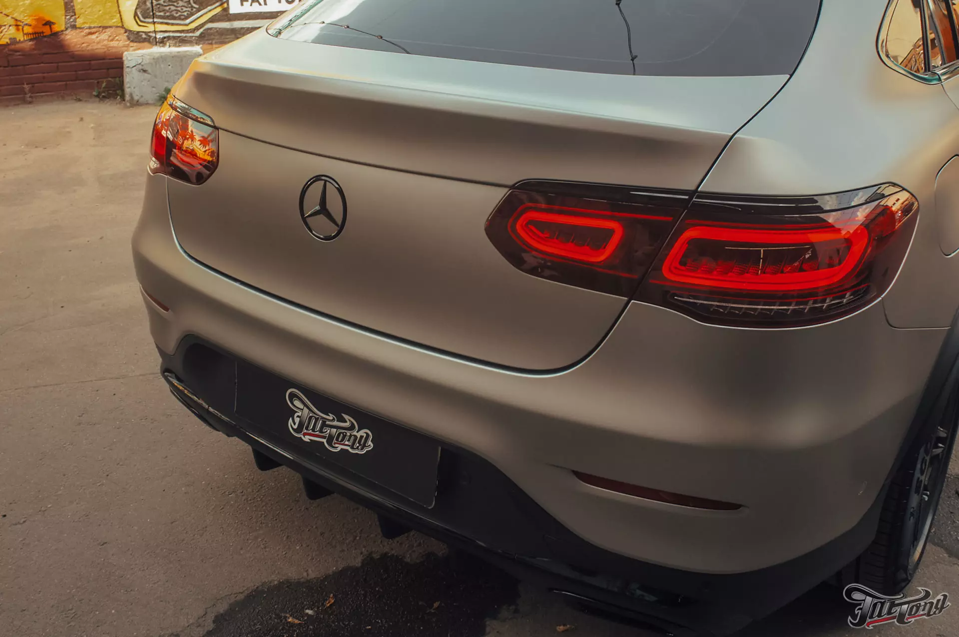 Mercedes GLС. Выполнили антихром